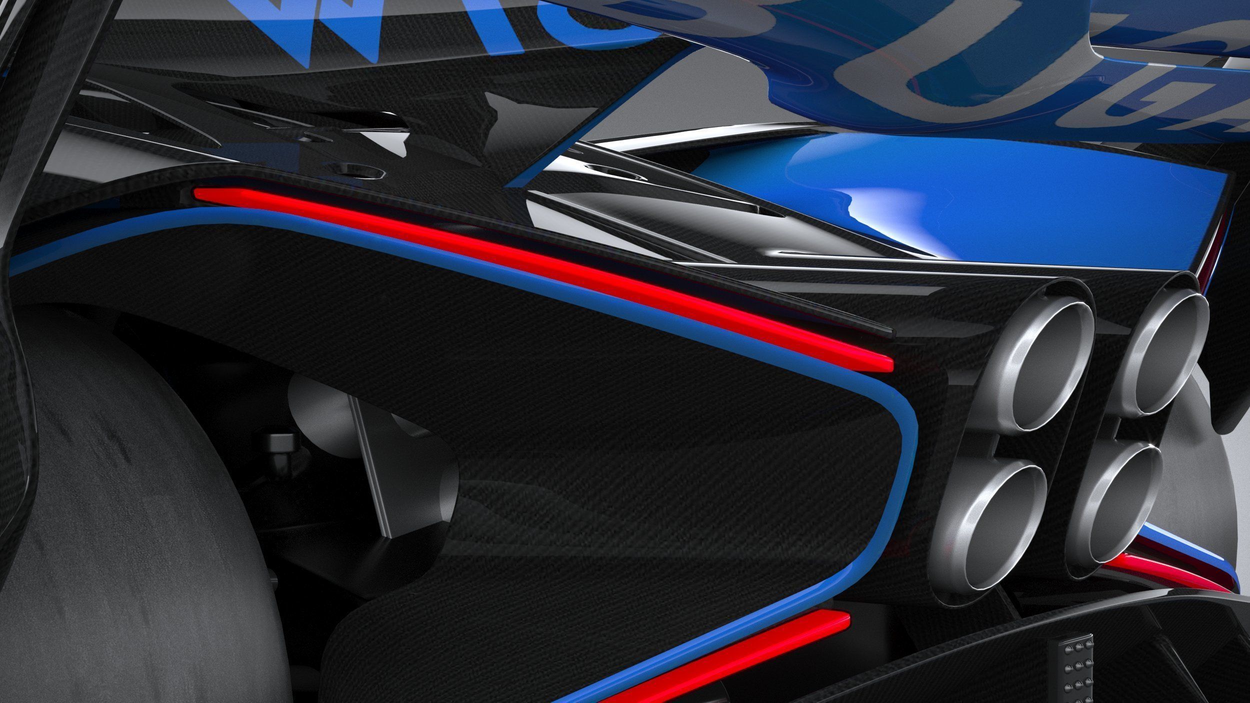 Bugatti Bolide Concept 2020 3D model_15