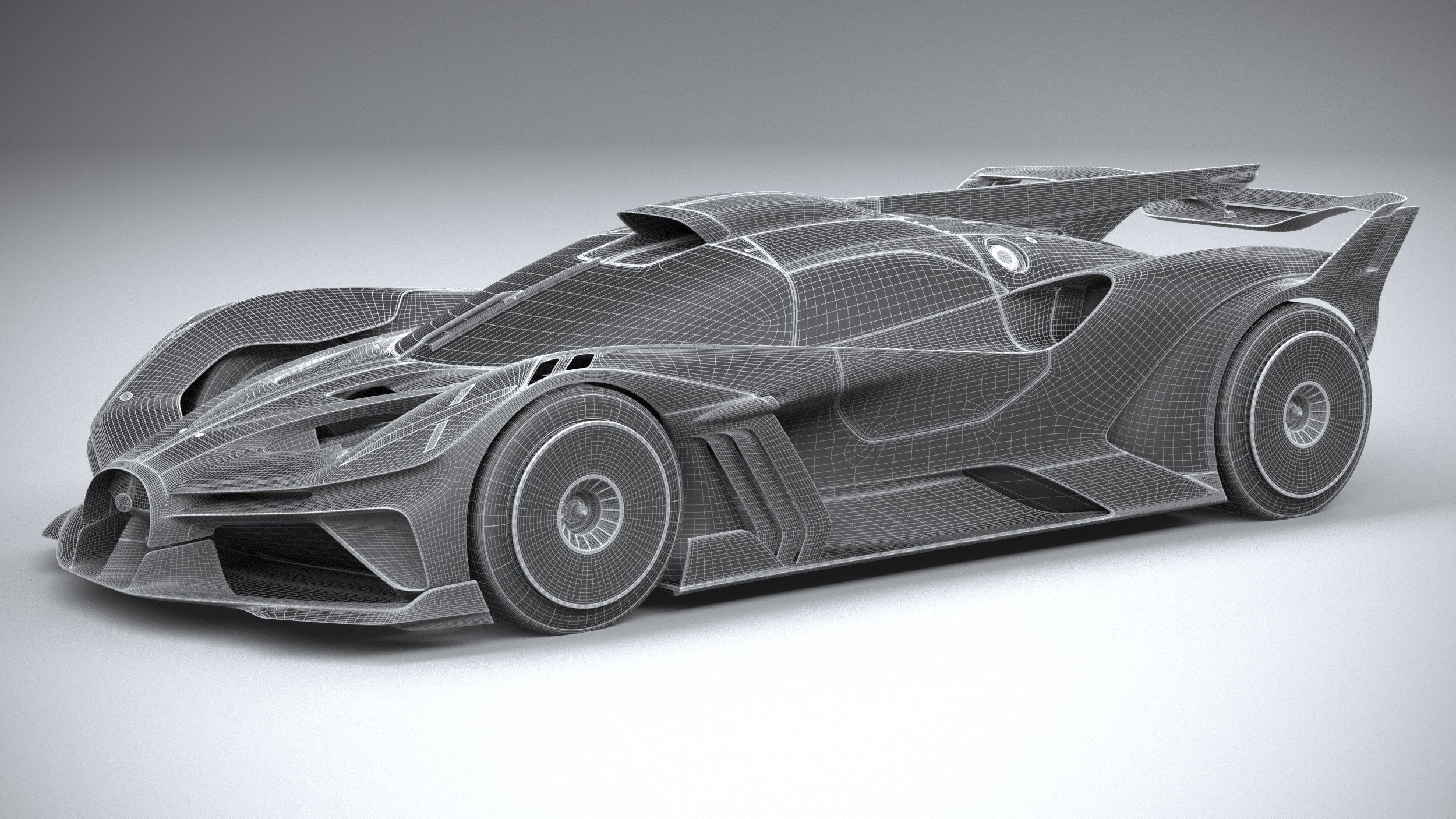 Bugatti Bolide Concept 2020 3D model_26