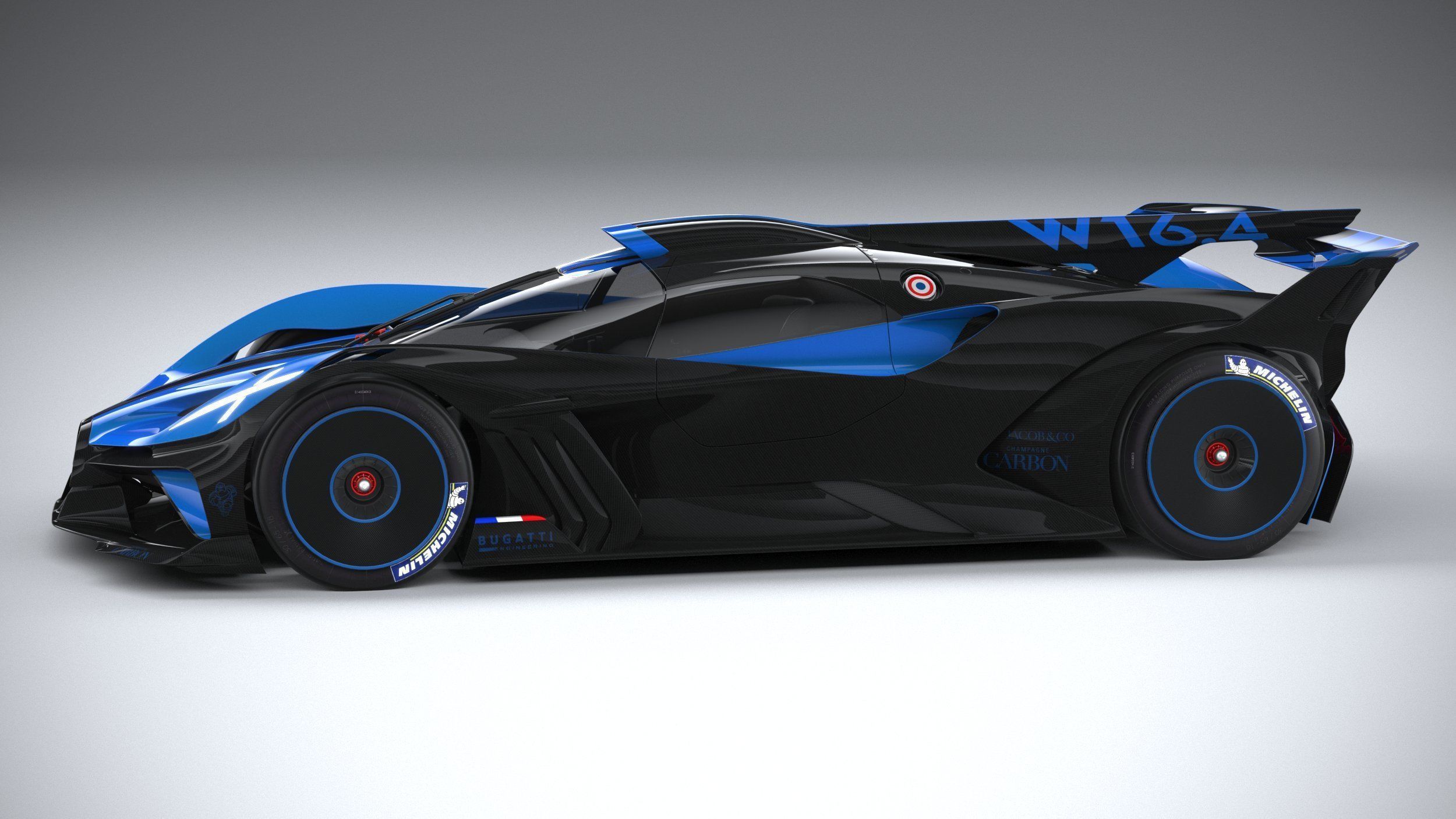 Bugatti Bolide Concept 2020 3D model_8