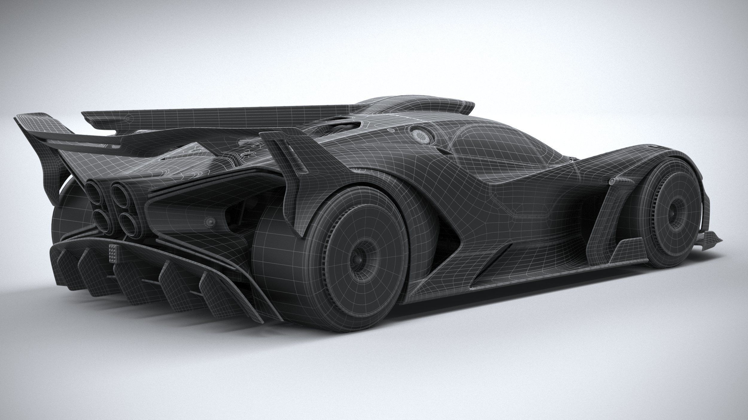 Bugatti Bolide Concept 2020 3D model_29