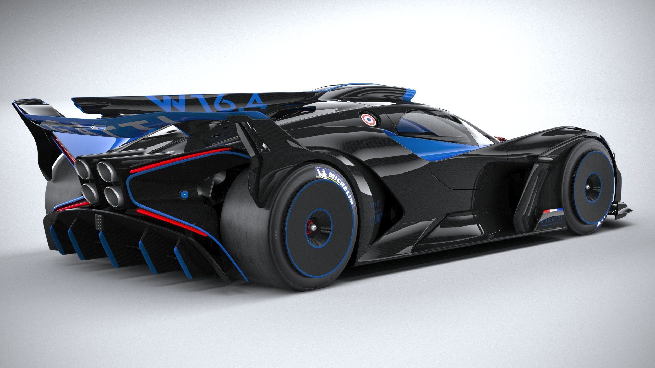 Bugatti Bolide Concept 2020 3D model_17