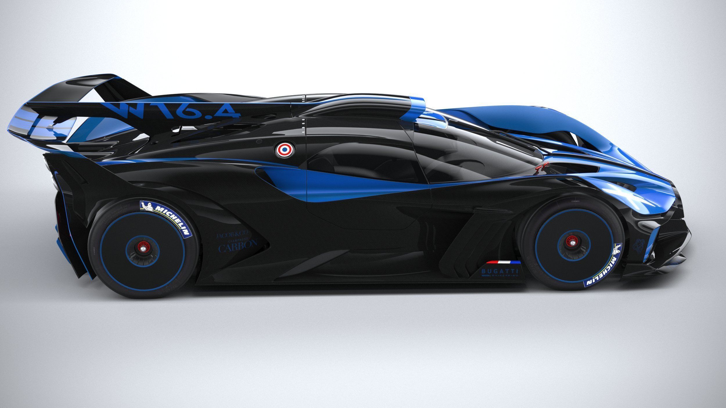 Bugatti Bolide Concept 2020 3D model_11