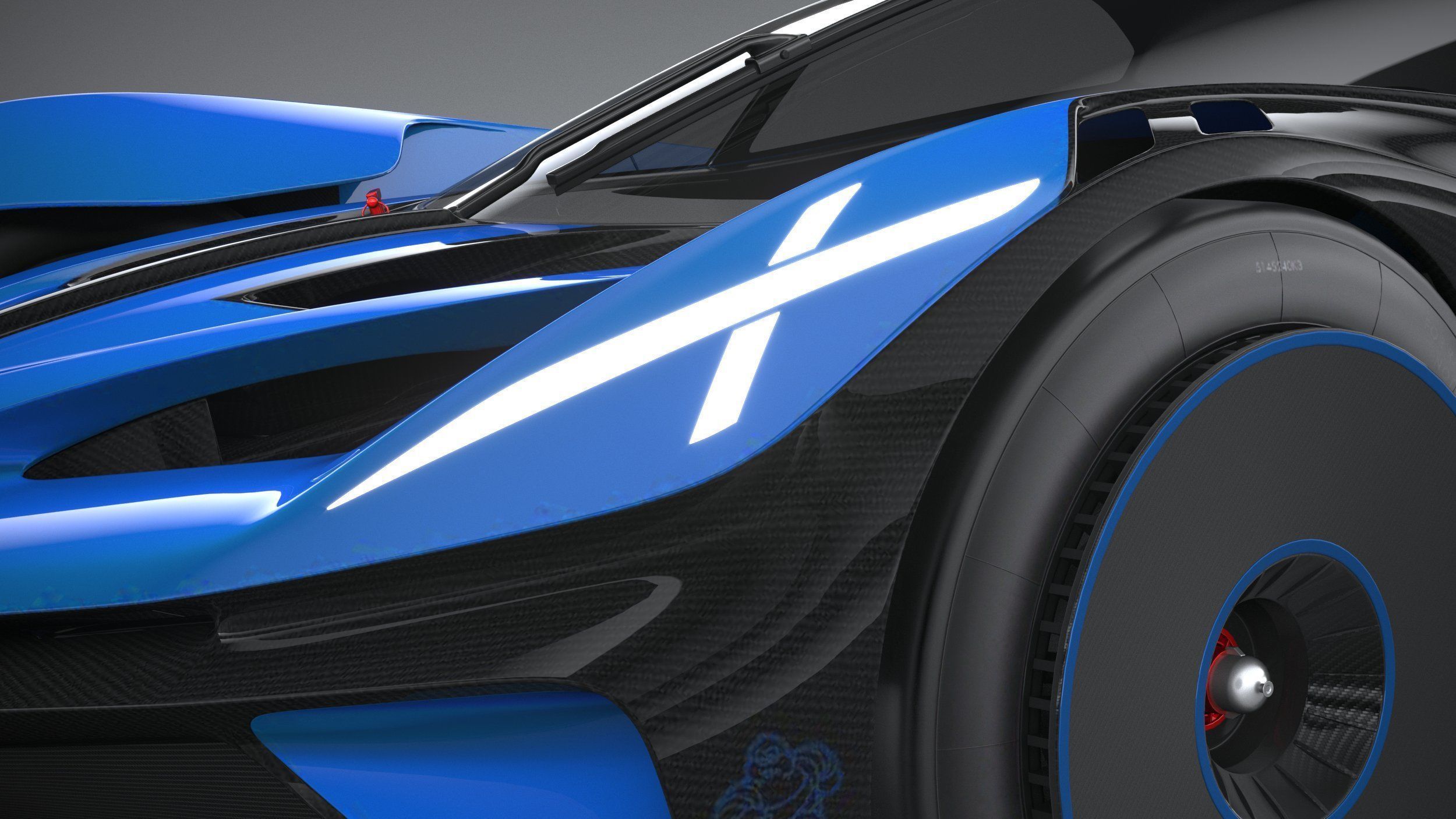 Bugatti Bolide Concept 2020 3D model_14