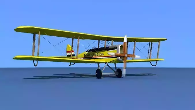 Airco DH-4 V06 Flying Circus 3D model