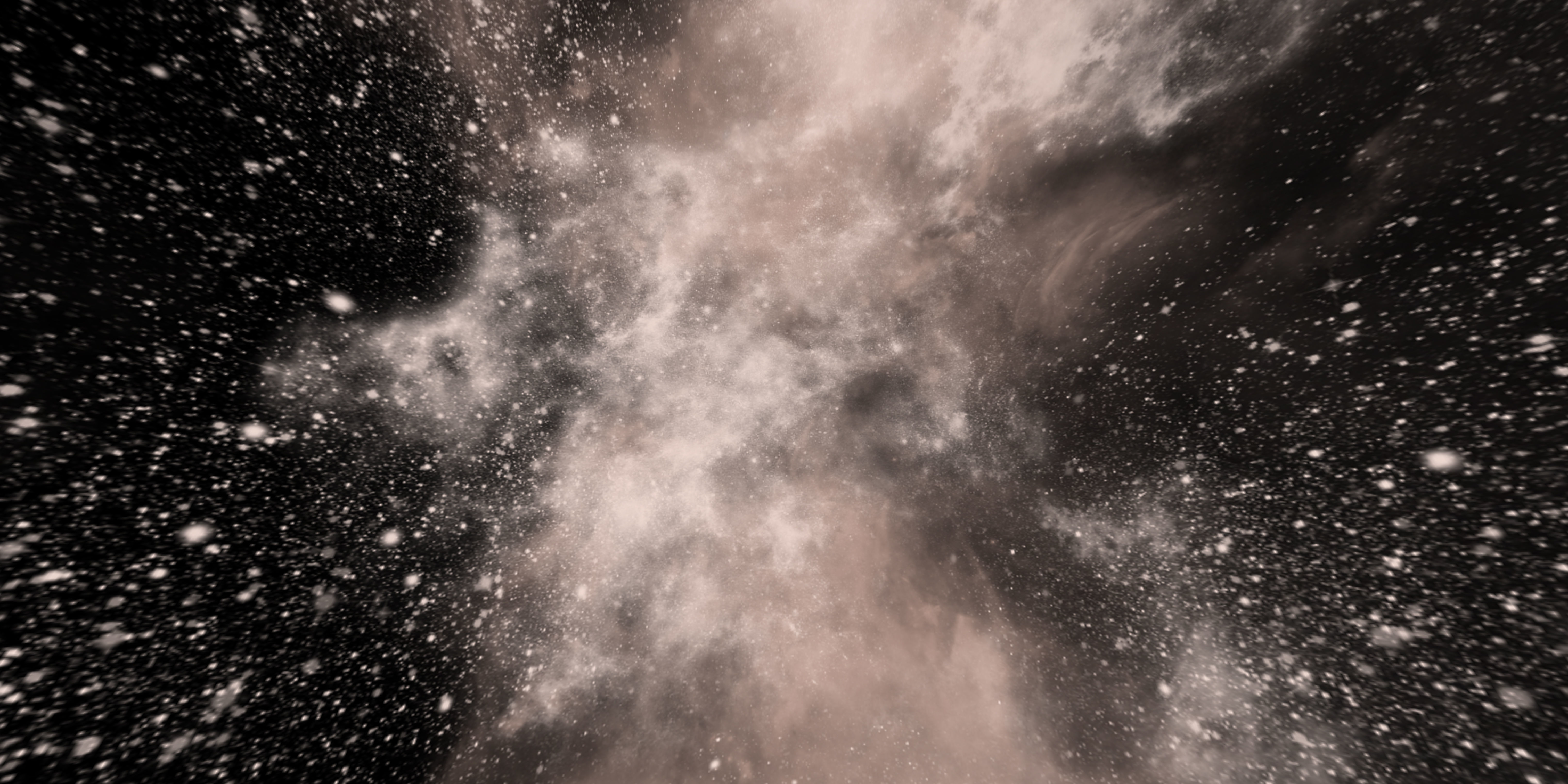 HDRI Panoramic Sky - 360 starfield - 09 soft pastel  Low-poly 3D model_1