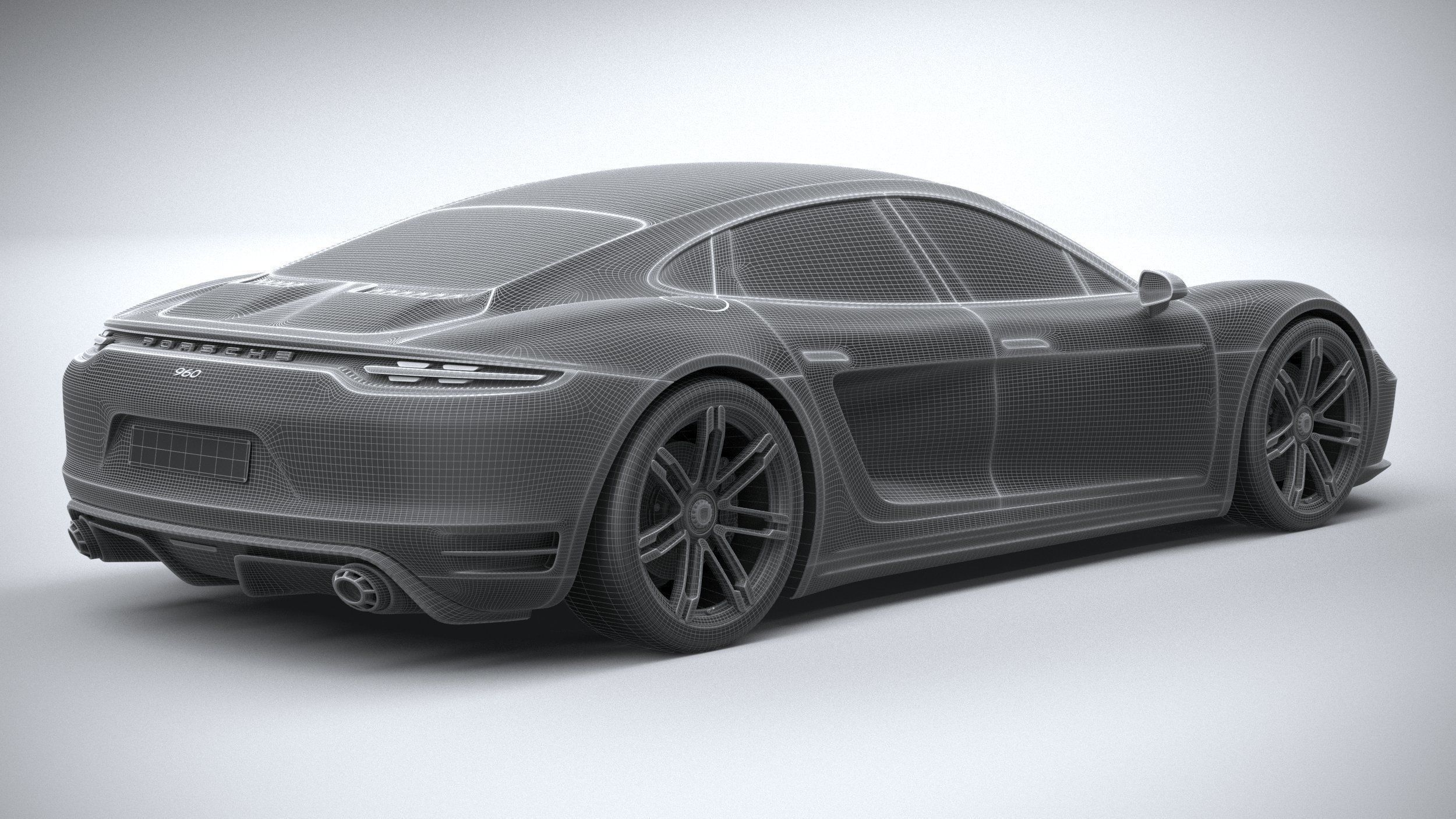 Porsche 960 Turismo 2021 3D model_28