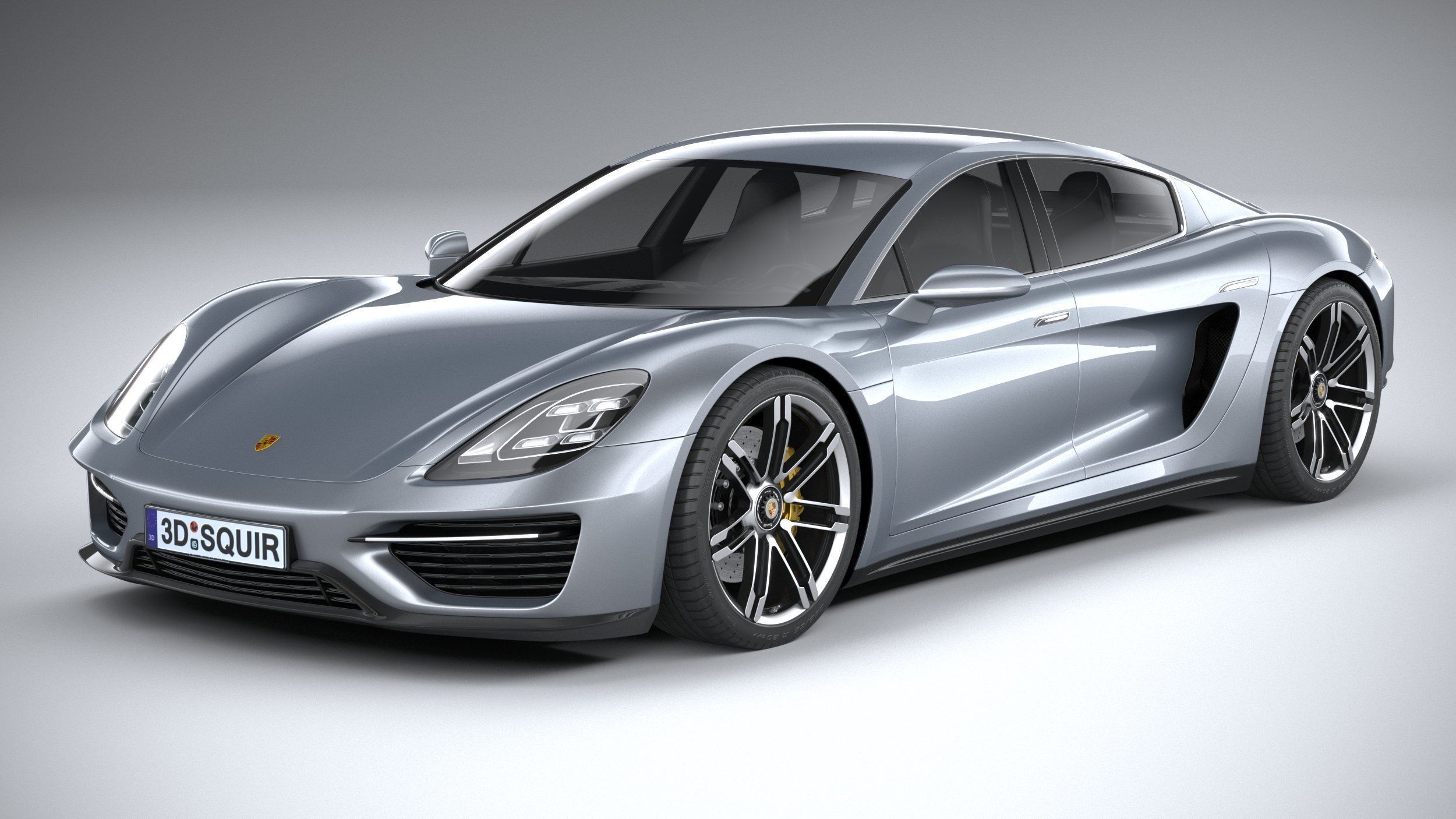 Porsche 960 Turismo 2021 3D model_1