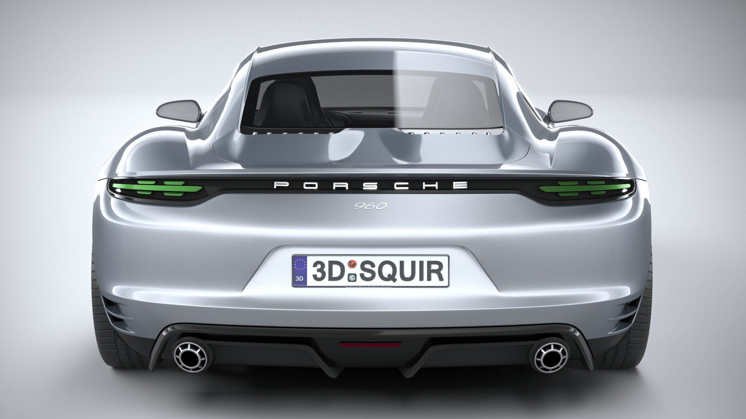 Porsche 960 Turismo 2021 3D model_4