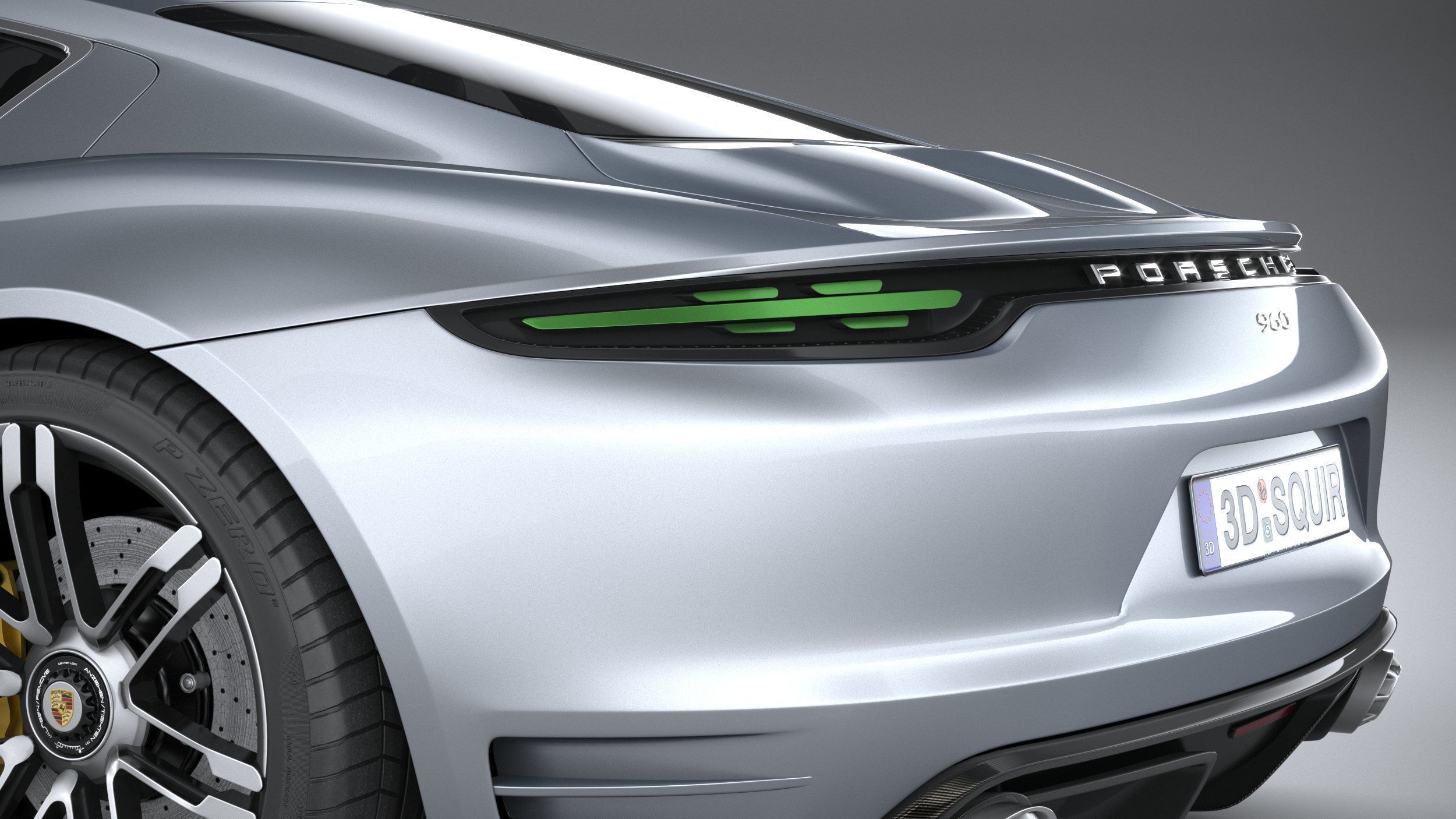 Porsche 960 Turismo 2021 3D model_6