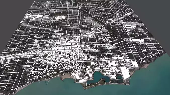 Cityscape Evanston USA