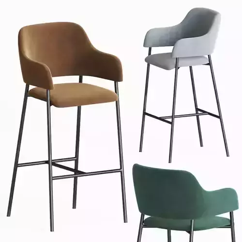 Deephouse Martin Bar chair 3D model