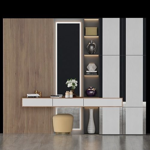 hall furniture 32 3D model