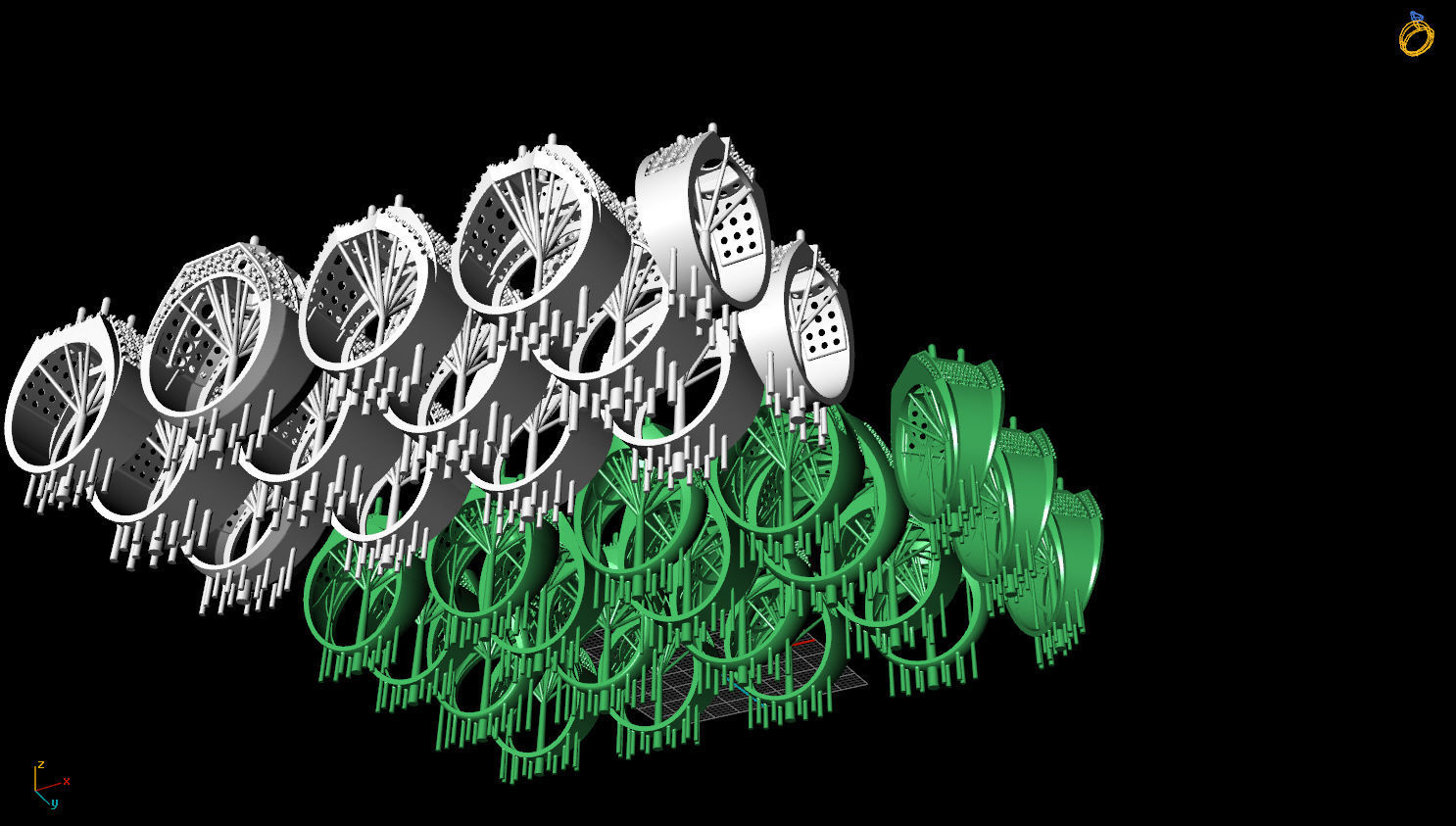 MEN RING 3D print model_1