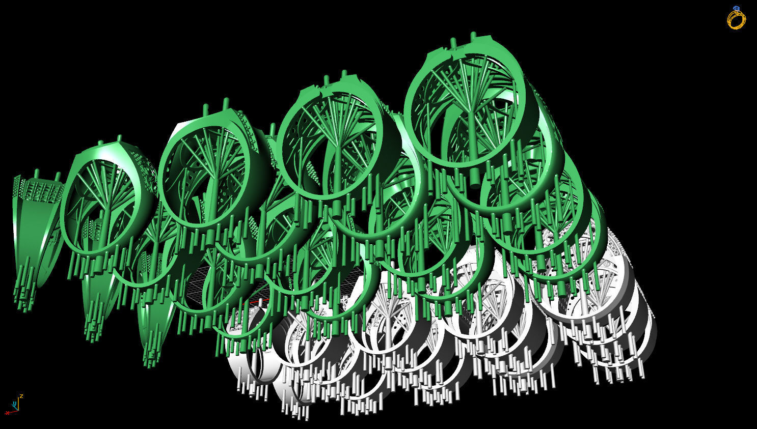 MEN RING 3D print model_2