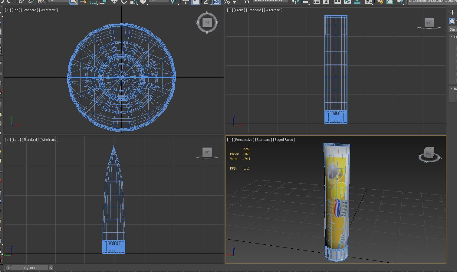 tube of toothpaste 3D model_7