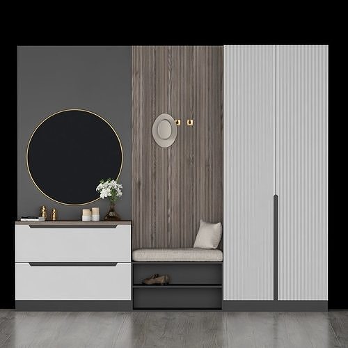 hall furniture 34 3D model