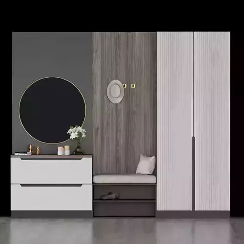 hall furniture 34 3D model