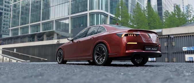 Vietnam Vinfast Lux A20 Sedan Car 3D model