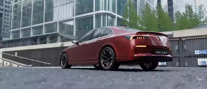 Vietnam Vinfast Lux A20 Sedan Car 3D model