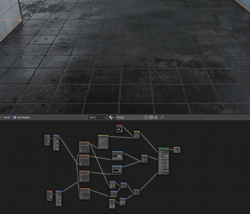 Bathroom Interior Low-poly 3D model_8