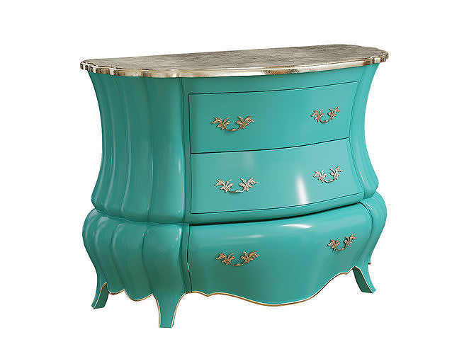 Deco-Home chest of drawers in Art Deco style 3D model