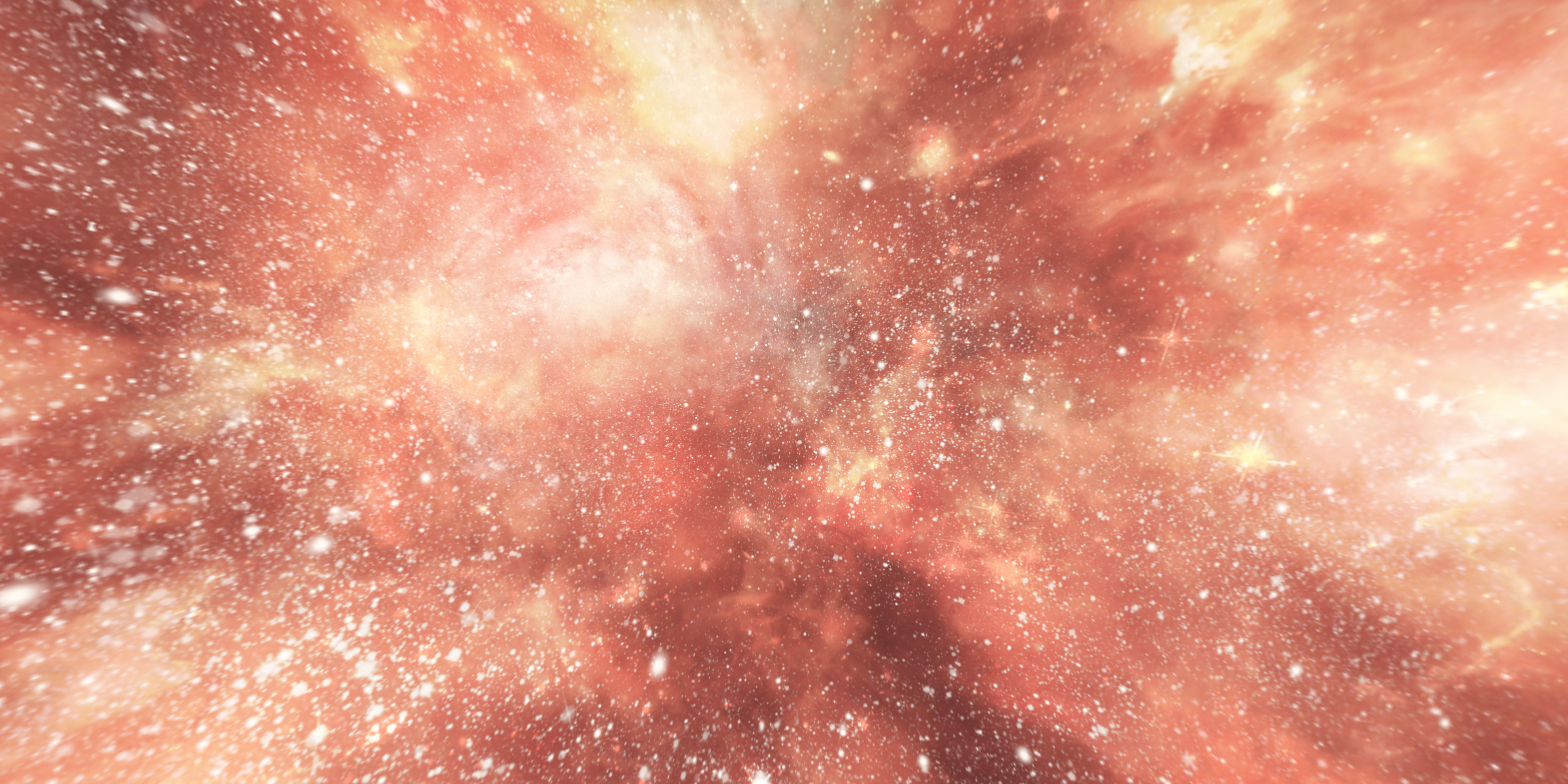 HDRI Panoramic Sky - 360 starfield - 10 red glaring night Low-poly 3D model_6