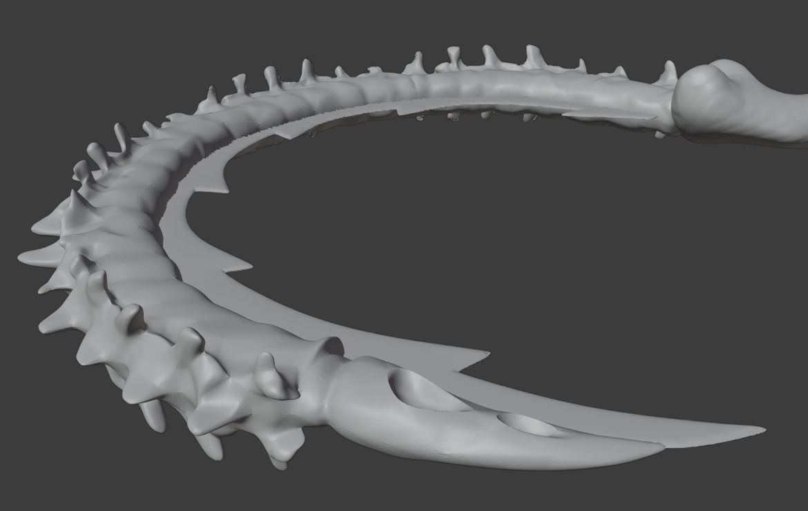 Noob Saibot sickle from Mortal Kombat 11 - Inner Darkness 3D print model_4