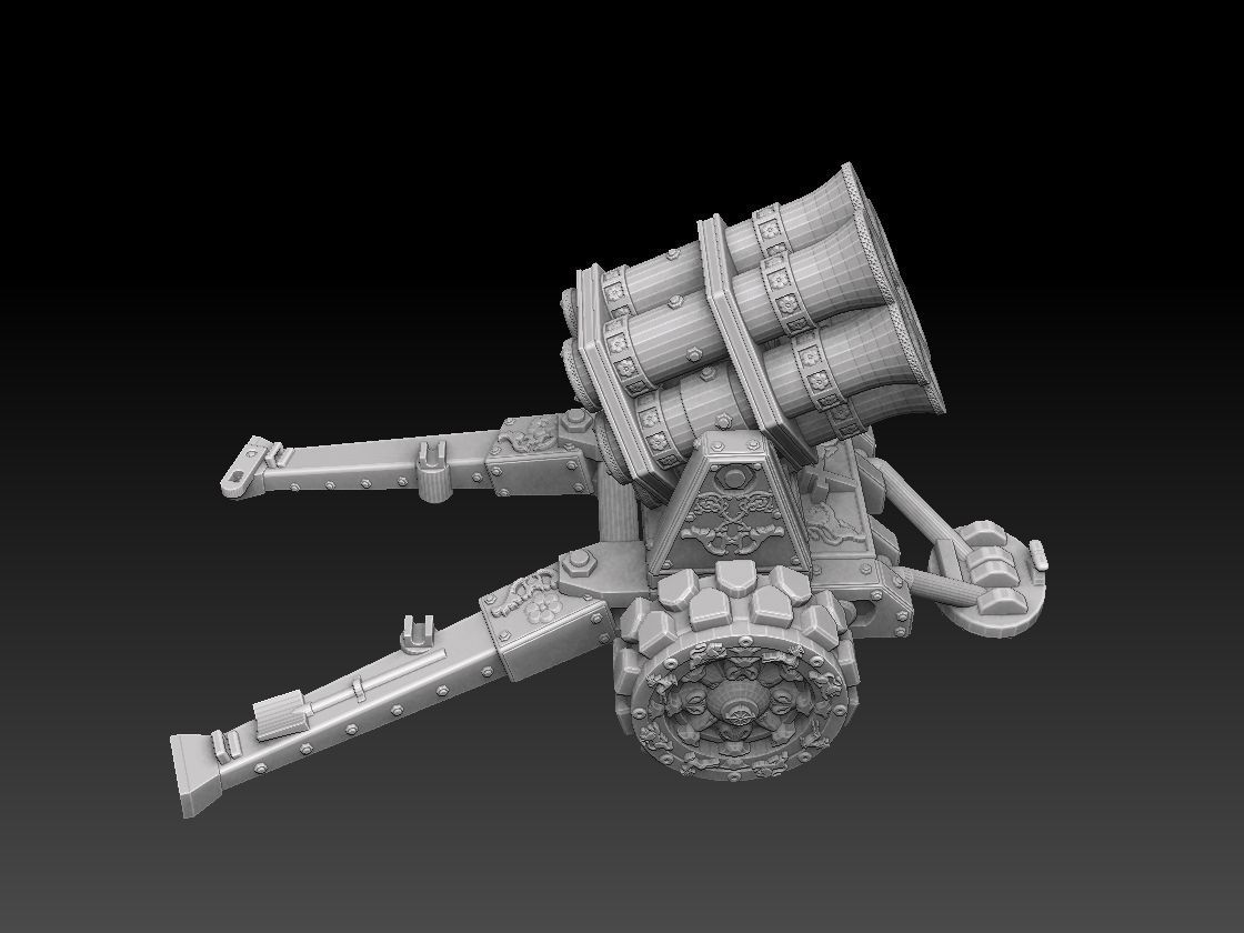 Tsar Mortar 3D print model_10
