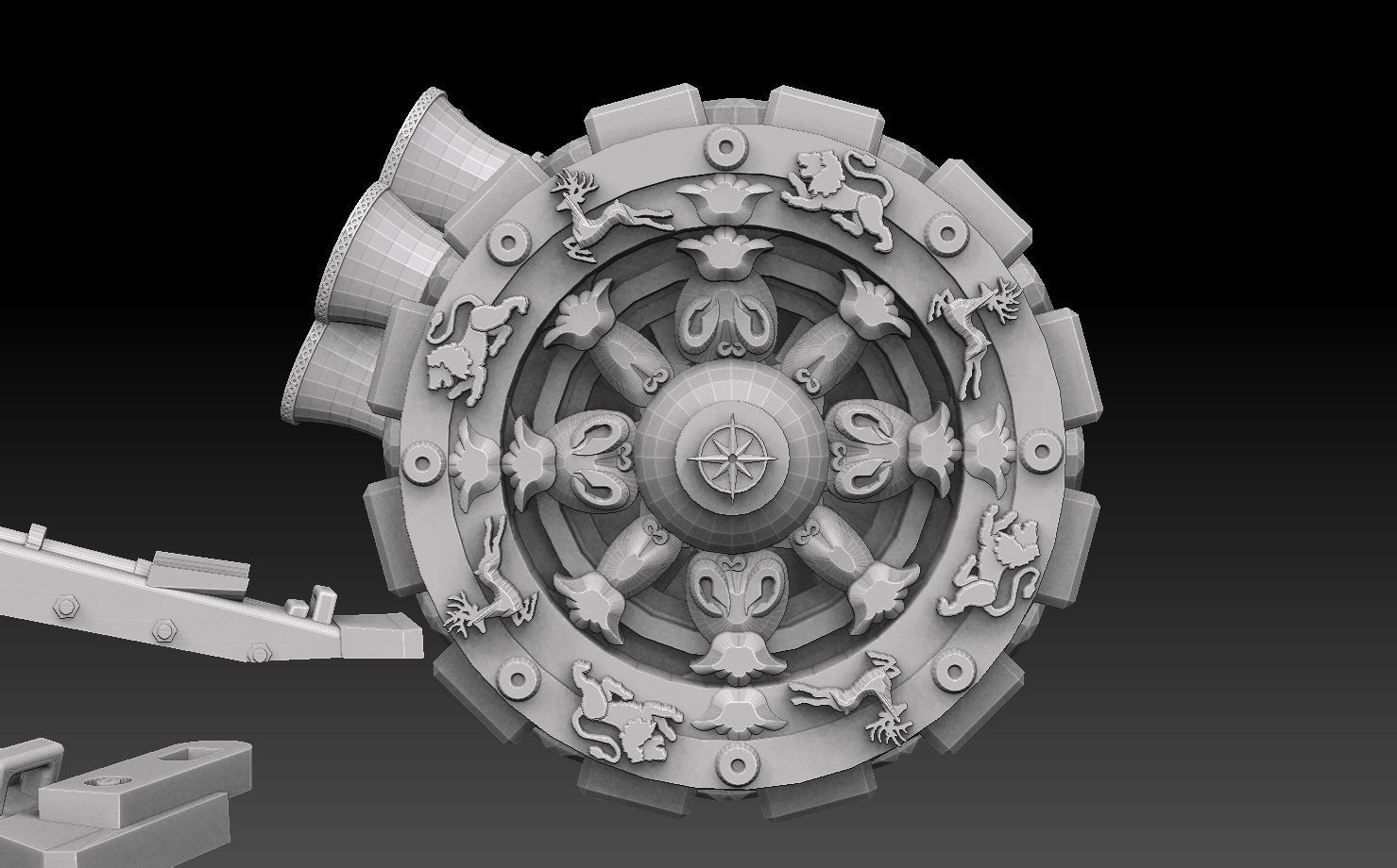 Tsar Mortar 3D print model_7