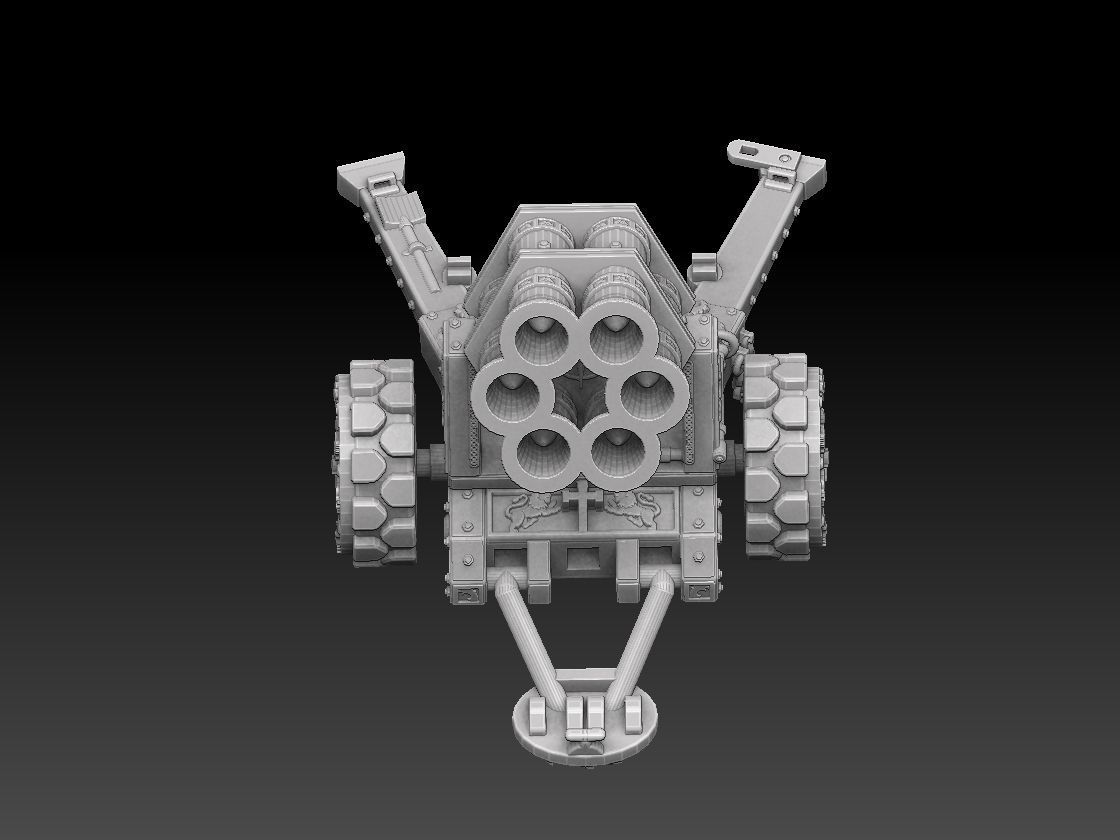 Tsar Mortar 3D print model_9