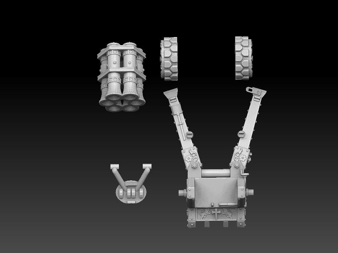 Tsar Mortar 3D print model_12