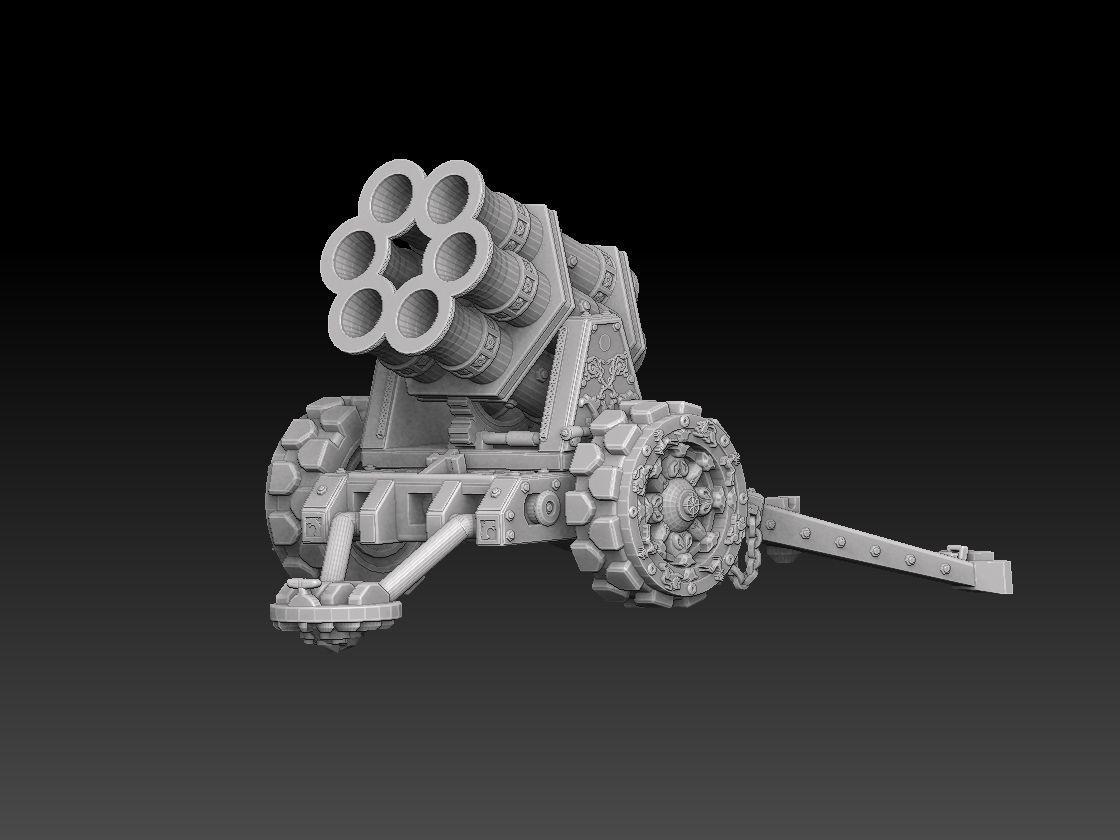 Tsar Mortar 3D print model_11