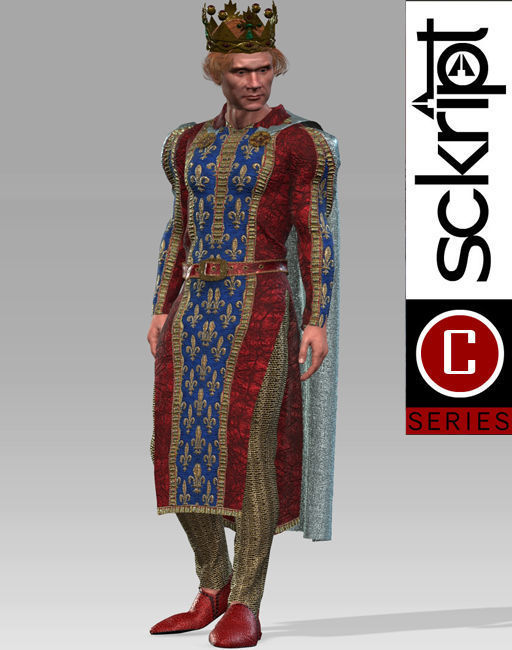 King Arthur 3D model_3