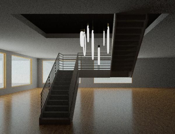 LIGHTING HANG RING 3D model_2