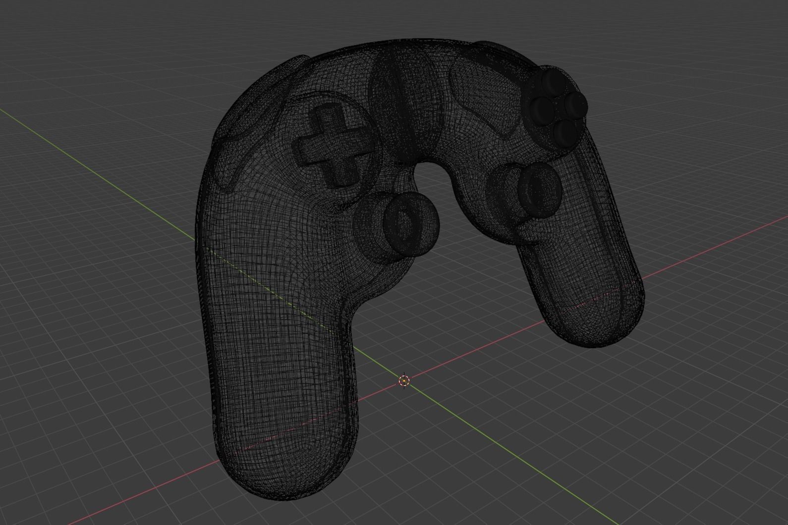 Game Controller  3D model_6