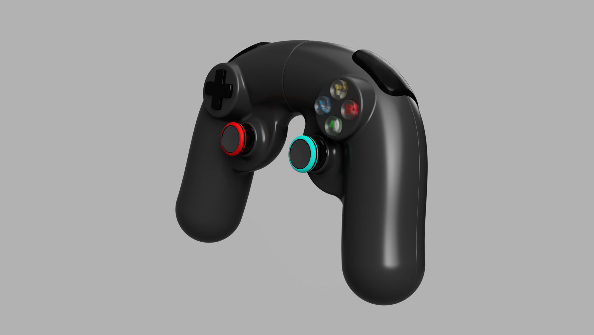 Game Controller  3D model_4
