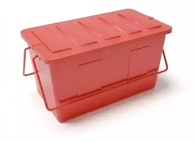 Plastic Box 3D Model