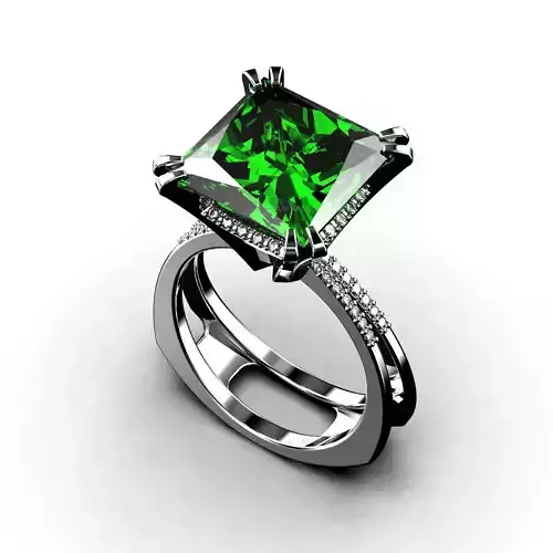 3D model Solitaire Princess EL PV-Full