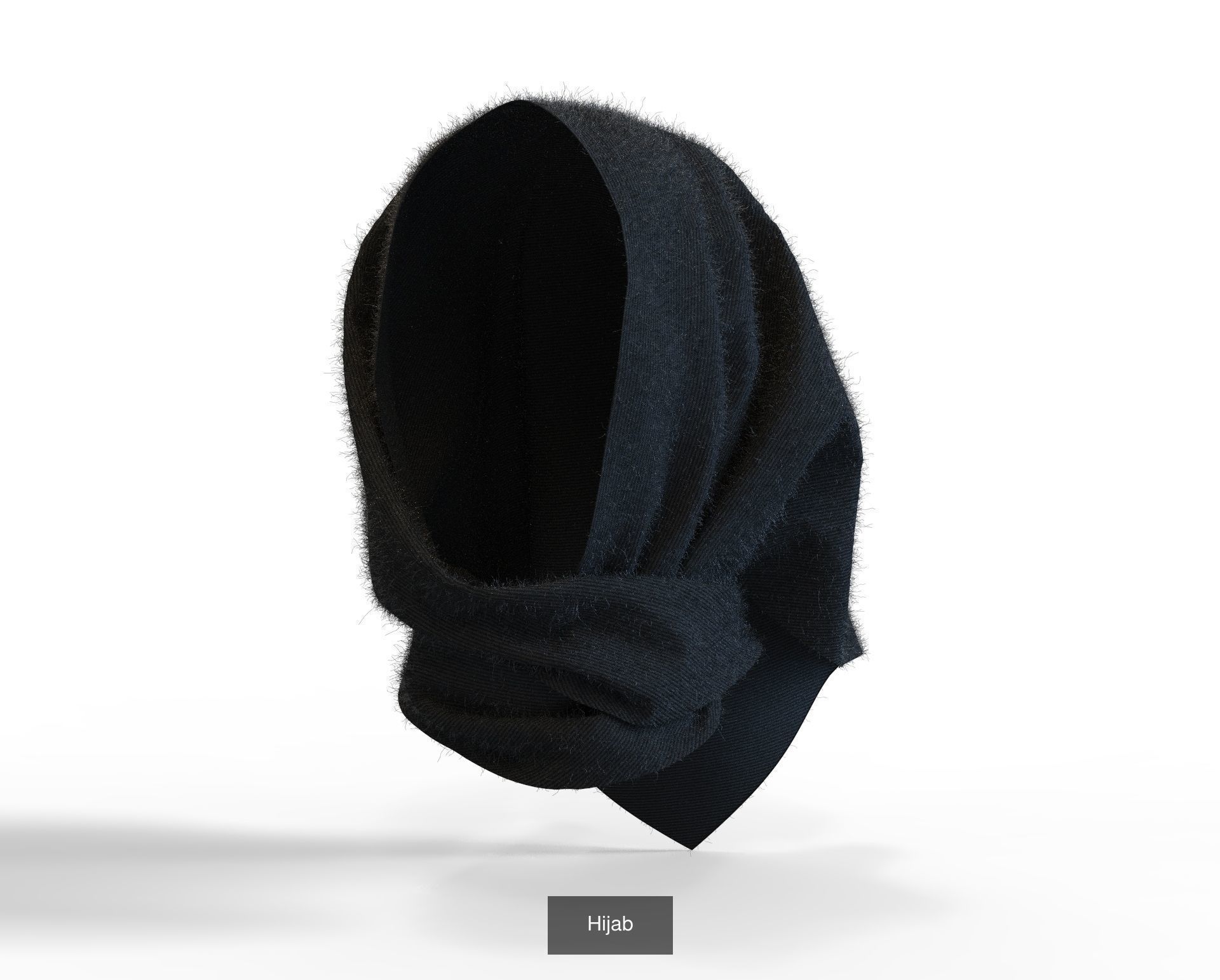 Headwears baseball cap mannequin 3D Model Collection_3