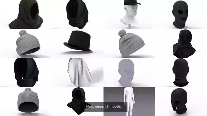 Headwears baseball cap mannequin