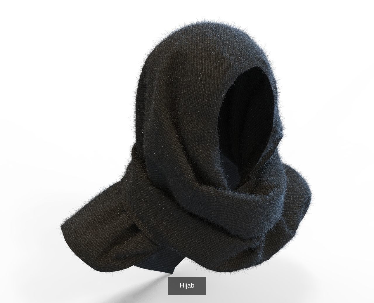 Headwears baseball cap mannequin 3D Model Collection_2