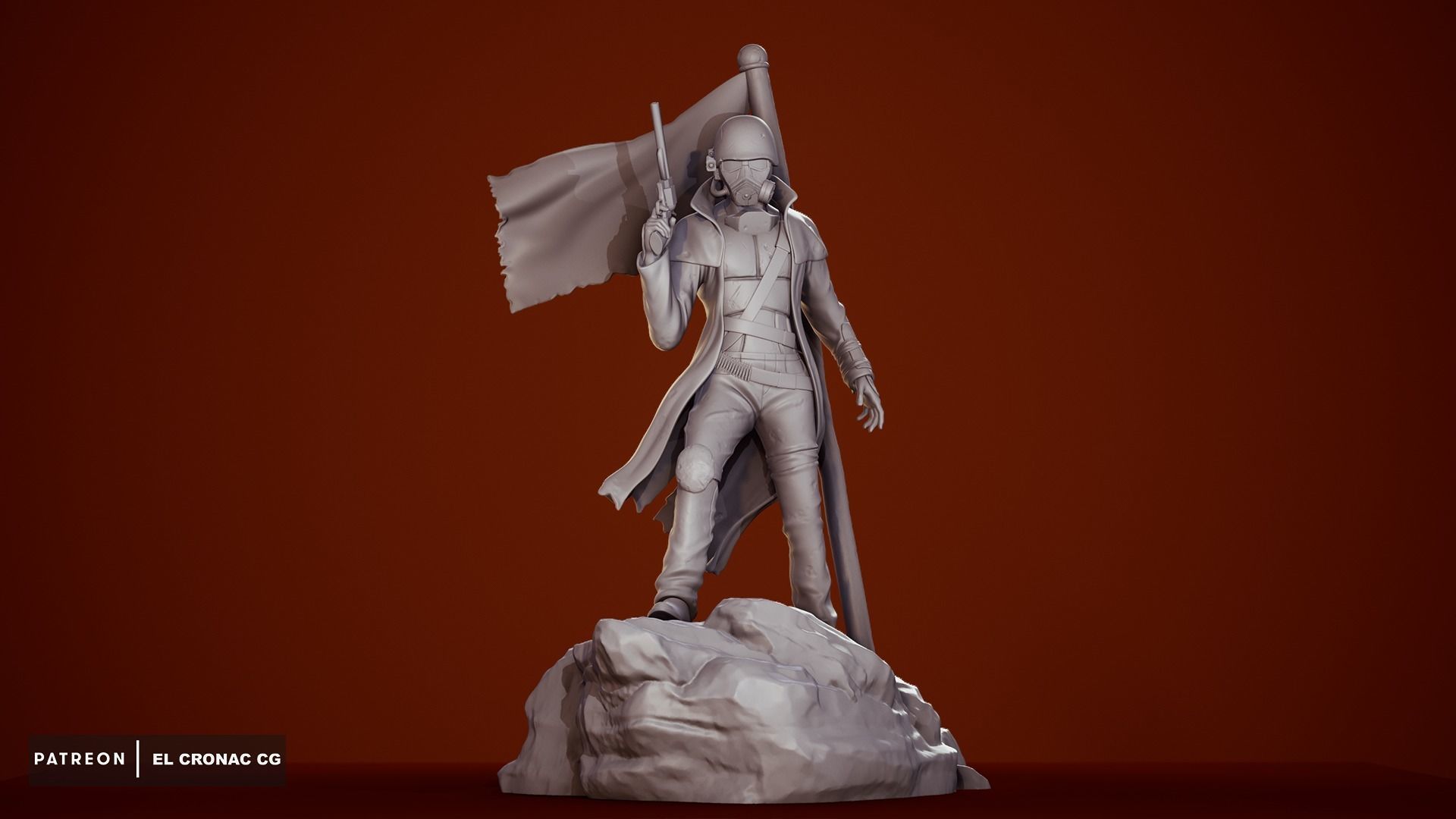 NCR Ranger - Fallout New Vegas 3D print model_4