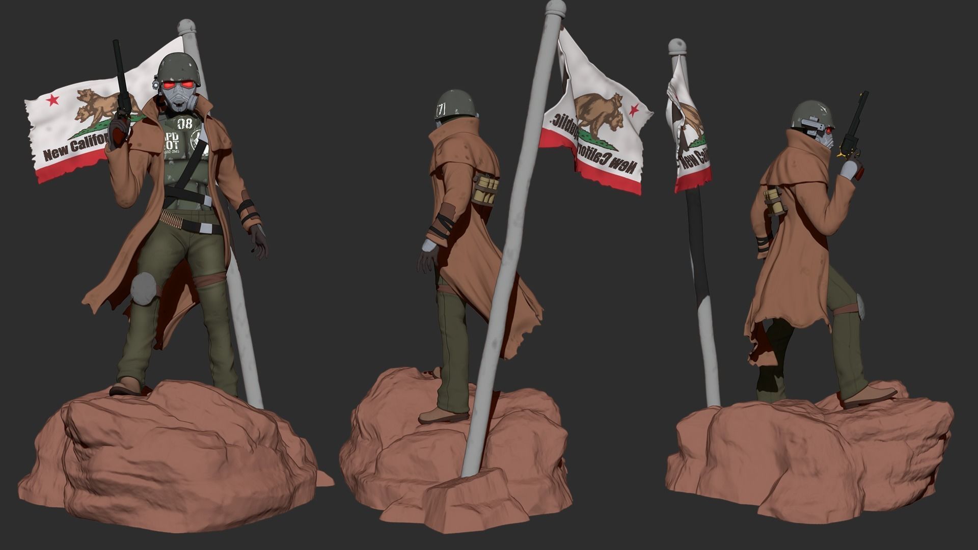 NCR Ranger - Fallout New Vegas 3D print model_5