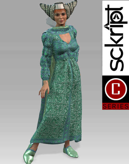 The Lady Of The lake 3D model_3