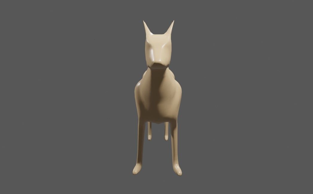Dog - Fox - Miniature - Toy 3D print model_8