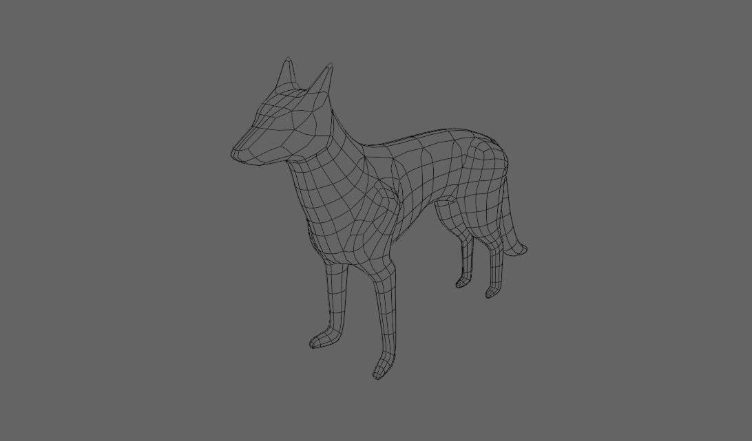 Dog - Fox - Miniature - Toy 3D print model_12