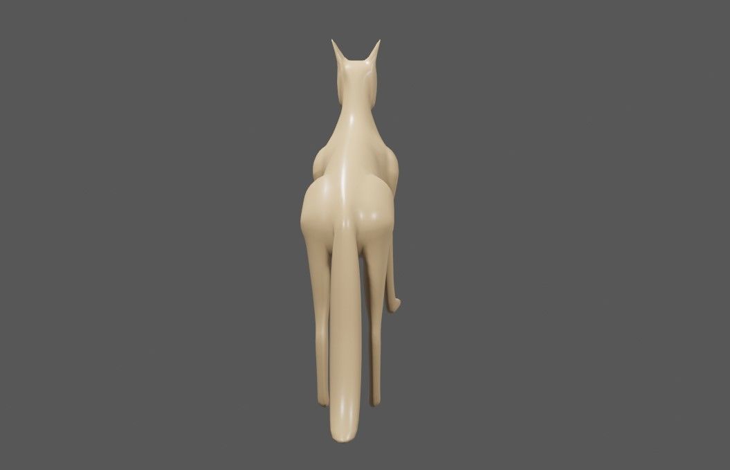Dog - Fox - Miniature - Toy 3D print model_3