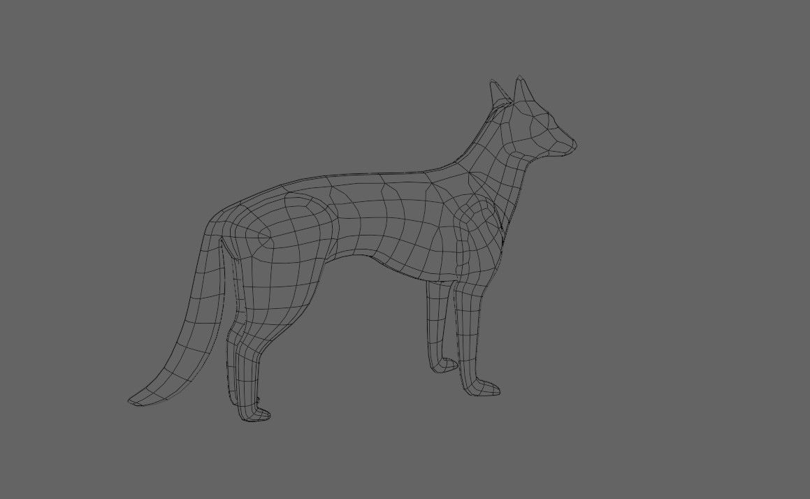 Dog - Fox - Miniature - Toy 3D print model_16