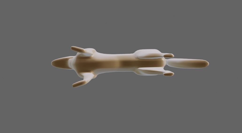 Dog - Fox - Miniature - Toy 3D print model_7