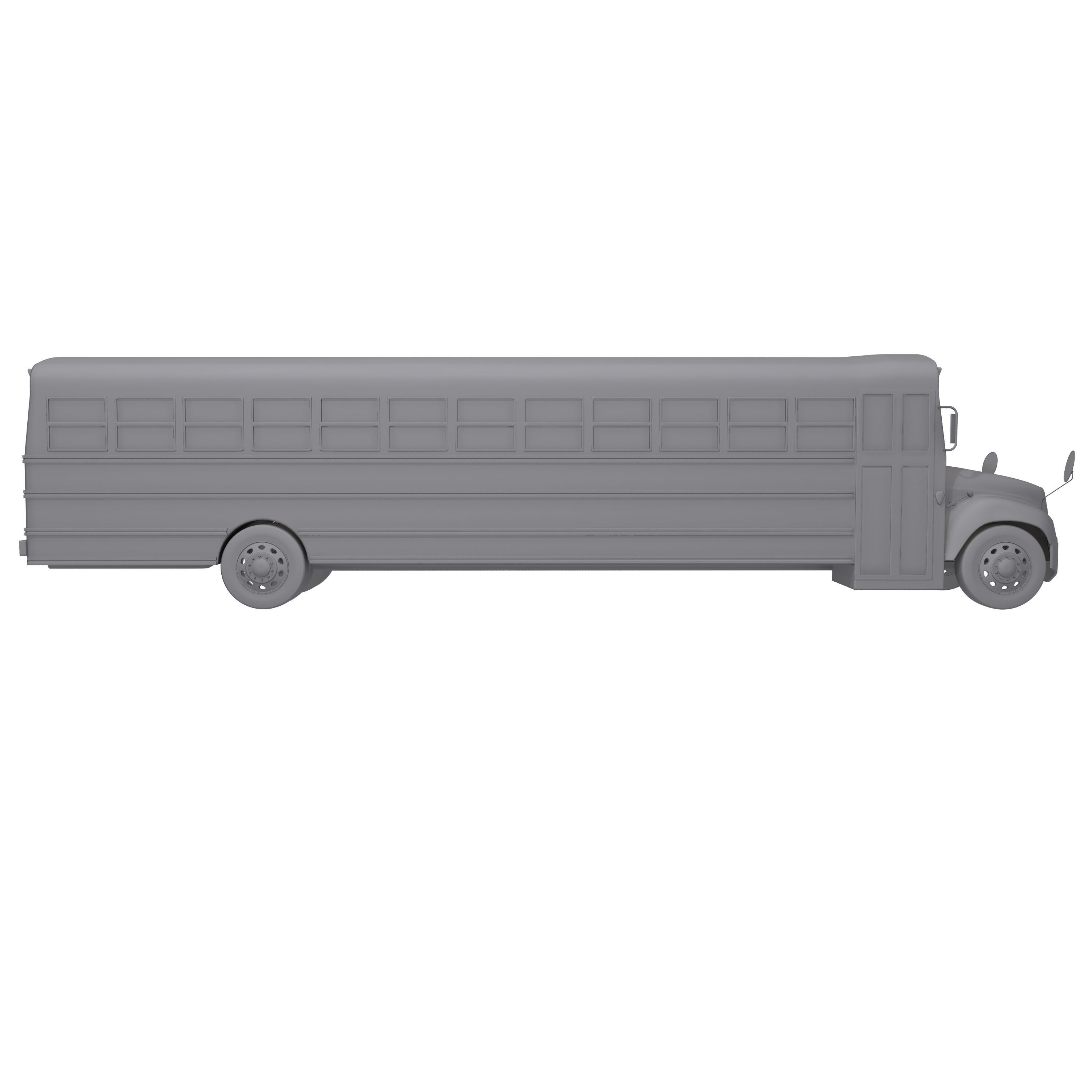 School Bus 3D model_13